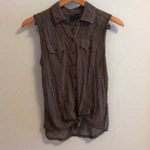 Pacsun button down tank